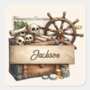Recherche de pirates autocollants Boy