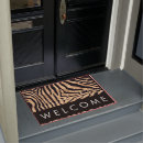 Search for zebra print doormats Chic