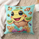 Recherche de tortue de mer coussins Été