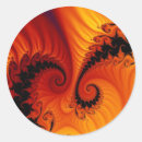 Search for fractal art stickers Black