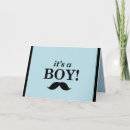 Recherche de partie moustache invitations Bébé