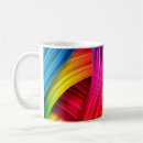 Search for abstract colorful mugs Bright