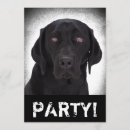 Search for labrador retriever invitations Black lab