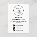 Search for scented business cards Handmade