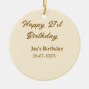 Search for 21st birthday ornaments 10 20 30 40