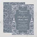 Search for paris engagement party invitations Floral