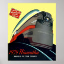 Search for art deco train posters Locomotive