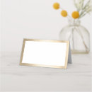 Search for gold border place cards Classy