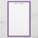 Search for purple stationery paper Blue
