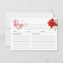 Search for christmas with recipe cards Poinsettia