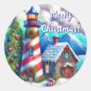 Search for coastal christmas stickers Nautical