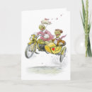 Recherche de moto et sidecar cartes postales Harley