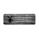 Search for wood plank return address labels Farm