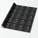 Recherche de chat fou papier cadeau Noir