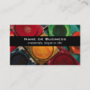 Search for paint palette business cards Colourful