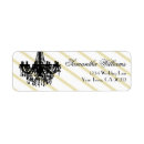 Search for chandelier return address labels Victorian