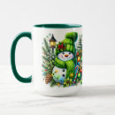 Search for snowmen mugs Cartoon