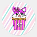 Search for birthday cupcake stickers Cat