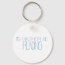 Search for literary keychains Bookworm