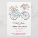 Search for bicycle bridal shower invitations Vintage