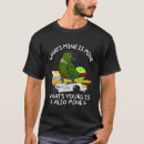 Search for green cheek conure parrot tshirts Mine