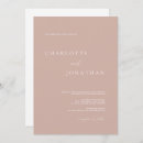 Search for pale wedding invitations Simple