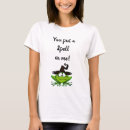 Search for witch frog tshirts Halloween
