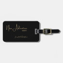 Search for adventure awaits luggage tags Girly