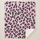 Search for pink leopard print blankets Fashion
