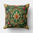 Search for red and gold christmas pillows Elegant