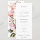 Search for watercolor wedding menus Summer