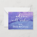Search for bride and groom advice cards Typography