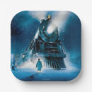 Search for christmas train plates Toddler birthday
