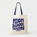 Search for high school tote bags Typography