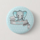 Search for animals birthday buttons Baby shower