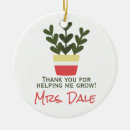 Search for thank you teacher ornaments Cute
