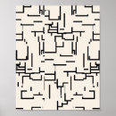 Search for black and white striped art Abstract