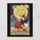 Search for nostalgic halloween postcards Witch