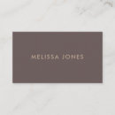 Search for brown business cards Modern