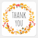 Search for autumn thank you wedding stickers Fall