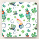 Search for pot leaf coasters Leprechaun