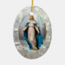 Search for blessed mother ornaments Virgin