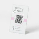 Search for social media signs Scan me