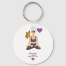Search for love yoga keychains For her