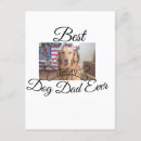 Search for dog photo postcards Happy father's day
