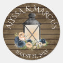 Search for lanterns wedding stickers Rustic