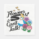 Search for alice in wonderland napkins Vintage