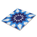 Search for blue moroccan pattern tiles Oriental