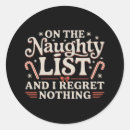 Search for nothing stickers Santa