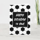Search for football fan birthday cards Kids